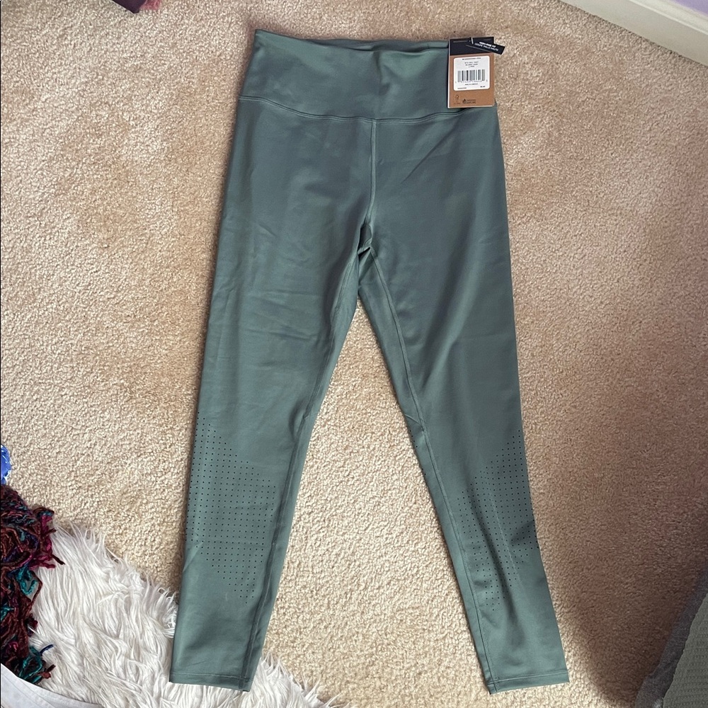 The North Face women’s Sage Green Performance Leggings